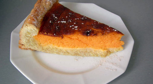 Тыква в песочном тесте