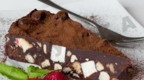 Шоколадный торт Минутка без выпечки