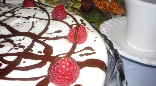 торт,,Бисквит с малиной,,