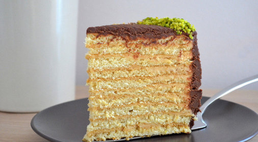 Медовый торт с кремом