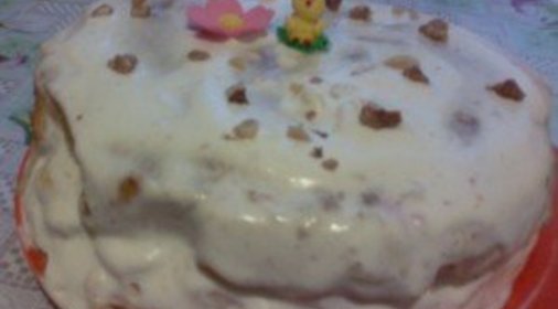 БАНАНОВЫЙ ТОРТ