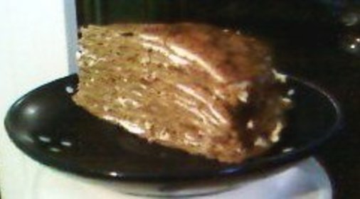 Торт из печеночных блинчиков