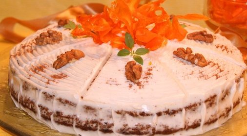 Морковный торт