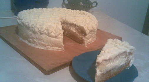 Лимонный торт