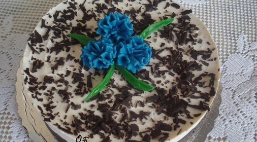 Шоколадный торт с батончиками Марс