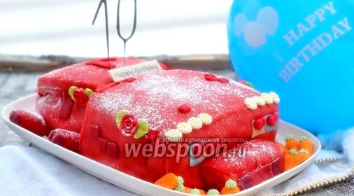 Торт «Свинка из Майнкрафт»