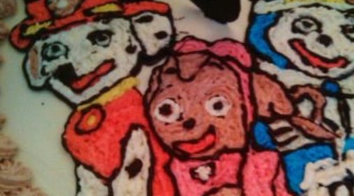 Бисквитный торт с заварным кремом и фруктами