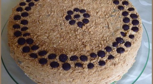 Торт медовый со сметанным кремом