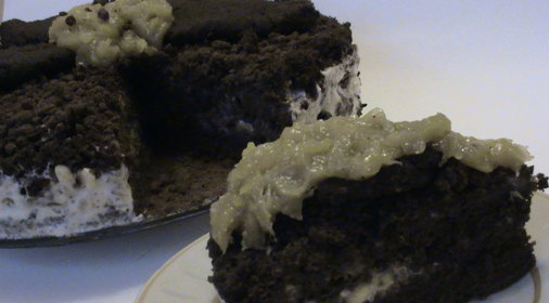 Банановый торт