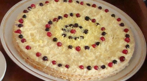 Рыбный торт