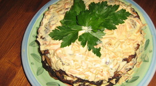 Печеночный тортик