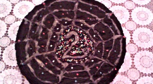 Чёрно-белый торт