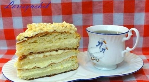 Торт Наполеон за 40 минут