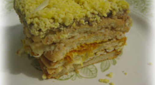 Закусочный торт из крекеров