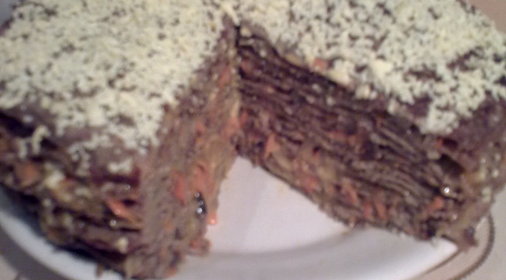 Печеночный тортик