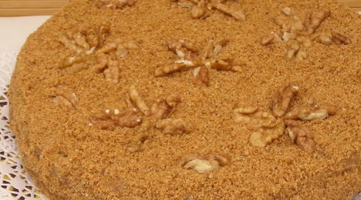 Торт со сметанным кремом