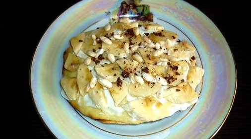 Мини-тортик с бананом