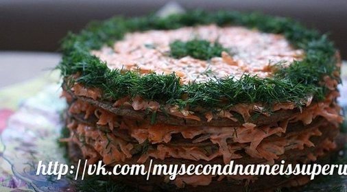 Печеночный торт