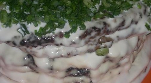 Печёночный тортик