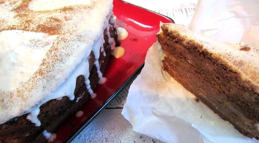 Сметанный торт с какао