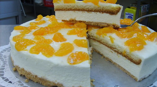 торт,,МАНДАРИНКА´´