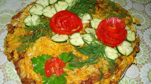 Капустный торт-наполеонСеменовна