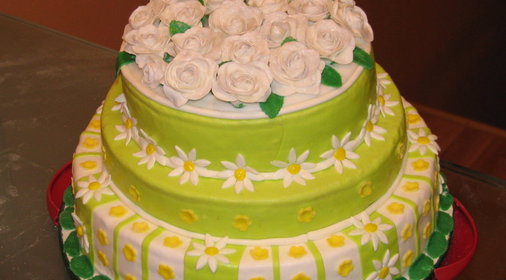 Тортик Розовая поляна