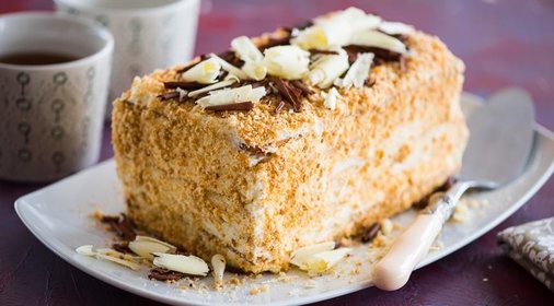 Торт Наполеон простой