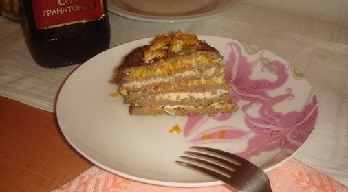 Печеночный торт