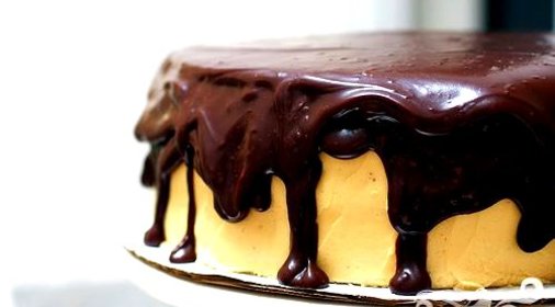 Шоколадный пирог с арахисовым кремом