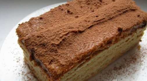 Бисквитный торт с таврическим кремом