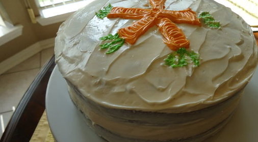 Морковный торт