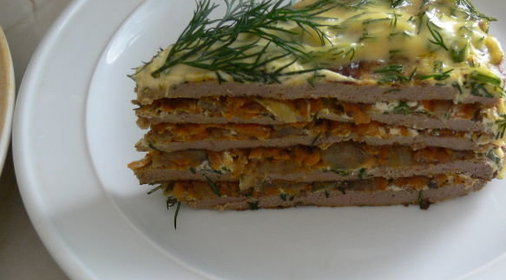 Печеночный торт