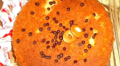 Торт с творожно-заварным кремом