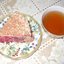 Домашний клюквенный торт с клюквой