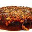 Перевернутый банановый пирог с ореховой карамелью