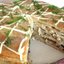 Закусочный блинный торт с курицей и грибами