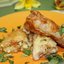 Ореховый торт с красной смородины