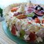 Клубничный торт со сливочно-йогуртовым кремом