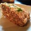 Торт из куриной печени со свежим огурцом и луком