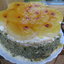 бисквитный торт с фисташками и ананасовым кремом