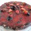 Бисквитный торт Кудряшка со сливками клубникой и шоколадом