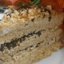 Торт с маскарпоне и шоколадной крошкой