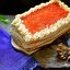 Закусочный торт из сельди с красной икрой