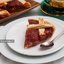 Пирог с ревенем и клубникой