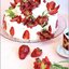 Бисквит из рисовой муки, и Торт с клубникой, розовой водой и белым шоколадом