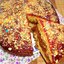 Ореховый торт с джемом