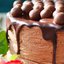 Муссовый торт с шоколадными коржами и Нутеллой