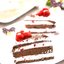 Шоколадный торт с домашним сыром и вишней
