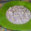 Торт «виноград с персиками»